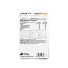 Protéine d’Oeuf de HSN Evoegg 2.0 | 100% Albumine d’Oeuf en Poudre | Idéal pour les Personnes Intolérantes au lactose et Ovo-...