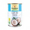 Priméal Lait de Coco Bio 400 ml Protéines d'œuf