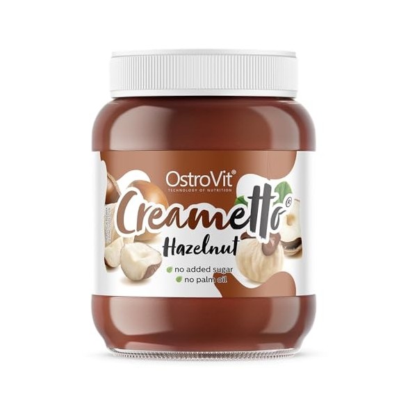 OstroVit Creametto 350g Noisette Protéines d'œuf