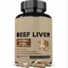 Foie de bœuf séché nourri à lherbe - Fer naturel et vitamines - Soutient la santé globale - Faites lexpérience dune force 
