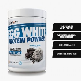 Per4m Egg White Protein Powder 900g Cookies et crème - Protéines -