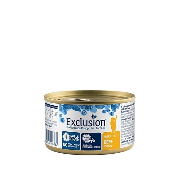 Méditerranée Monoprotéine Adult All Breeds Boeuf - Exclusion