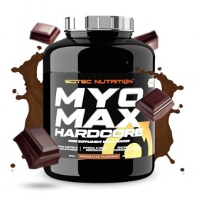 Scitec Nutrition MyoMax Hardcore, supplément de poids avec matrice de protéines, acides aminés, hydrates de carbone et nutrim