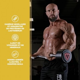 Scitec Nutrition MyoMax Hardcore, supplément de poids avec matrice de protéines, acides aminés, hydrates de carbone et nutrim