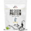 AlpenPower PROTÉINE DE CASÉINE MICELLAIRE BIO 750 g - Poudre de protéine de caséine pure à 100% sans additifs - Poudre de cas