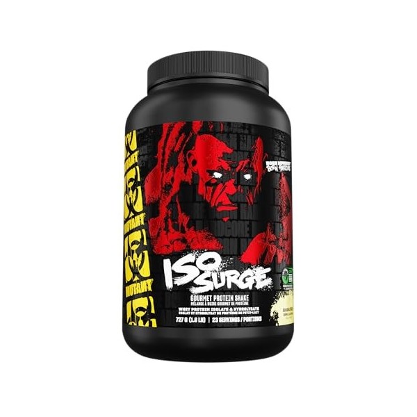 Mutant Iso-Surge Banana Cream 727 g Protéines de caséine