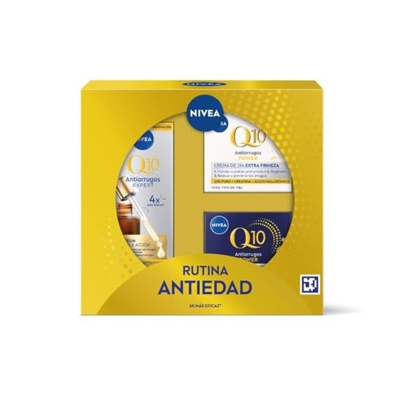 HERMANOS RECIO Q10 Rutina Antiedad Estuche 3 Pz