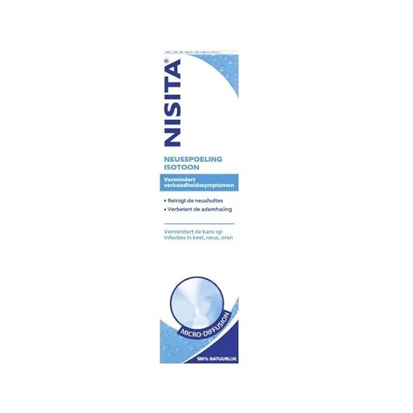 Nisita neusspoeling isotoon micro-diffusion 125ml