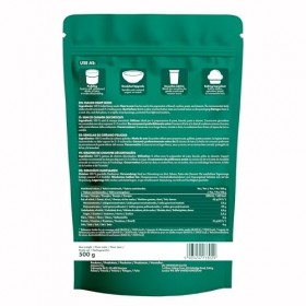 Intenson Graines de Chanvre Décortiquées, 500 g, Riches en Protéines et Acides Gras Oméga, Véganes et Compatibles Keto, Natur...