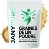 Poudre de Lin Doré Déshuilée | 33% Protéines Végétales & 40% Fibres | Farine Low-Carb Keto Sans Gluten | Riche en Oméga-3 & L
