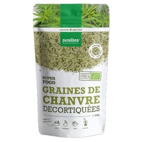 Purasana Graines De Chanvre Decortiquees Bio 200g