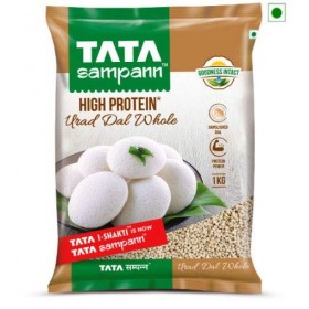 Tata Sampann Indien Pulses Haute Protéine Urad Dal Entier/Gram Noir