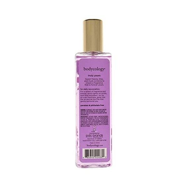 Bodycology Truly Yours For Women 8 oz Fragrance Mist