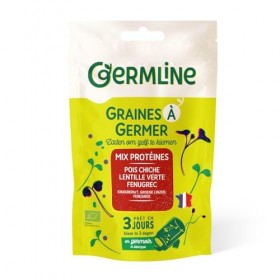 Germline - Graines Mix Protéines Bio 200G - Lot De 2