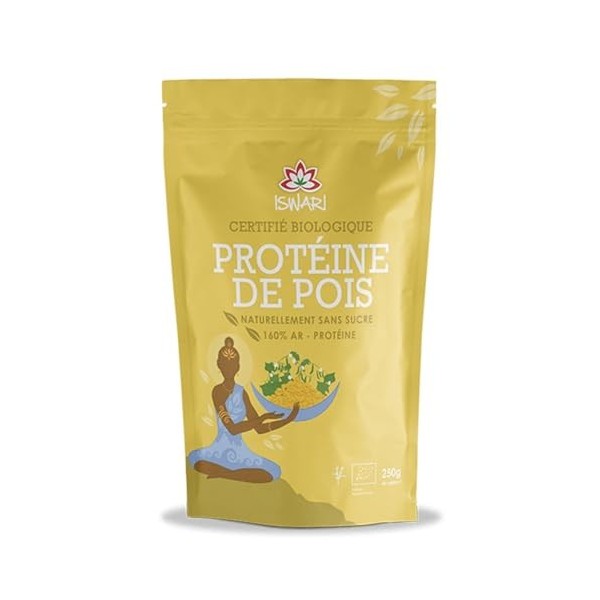 Protéine de Pois en Poudre Bio 250g