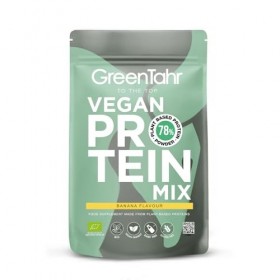 Green Tahr Protéine végétalienne de pois, chanvre et riz banane 78 %, poudre de protéines végétales sans lactose, sans gluten
