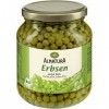 ALANATURA Petits Pois Extra Fins Bio 340G, saveur délicate pour une cuisine saine et gourmande- Lot De 4