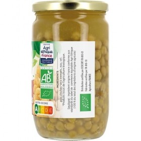 Pois Chiches Naturels Bio Étic 660g - Idéal pour Végétariens - Source de Protéines Végétales - Epicerie Bio et Diététique - L