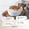 Nutri + Rice Pudding Powder 1 kg sans Sucre + Édulcorants neutres - Pouding instantané au Riz 1000 g naturel - pauvre en Grai