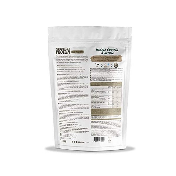 Super Vegan Protein - 1,2kg - Riz