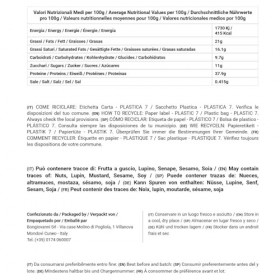 Bongiovanni Bontà Naturali Graines de soja décortiquées italiennes biologiques 1 kg