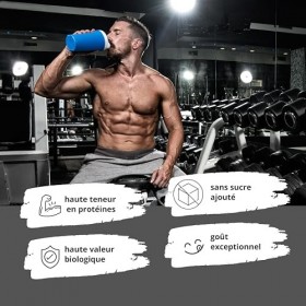 Alphatier Poudre protéique Lemon Cheesecake 1000 g - avec 72% de Protéines - Citron Cheesecake - avec Isolat de Protéines de 