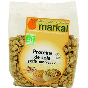 Markal - Protéines de soja petits morceaux - 175g Protéines de soja