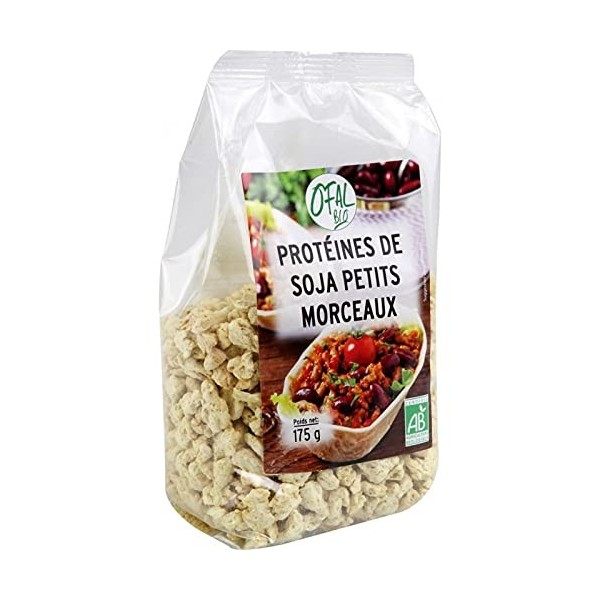 Ofal Bio Protéines de soja bio petits morceau