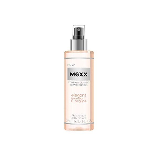 Mexx Forever Classic Never Boring Body Splash Elegant Mandarin & Praliné pour femme 250ml