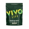 Vivo Life Perform Poudre de protéines brutes végétaliennes. Mélange de Petits Pois et Chanvre avec BCAA 936g Vanille de Madag