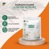 Energy Feelings Protéine de Pois Bio 82% 1 kg, Poudre Protéinée Végétale, Vegan, Sans Gluten, Idéal pour Préparer des Protein