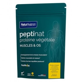 Peptinat proteine végétale I complement alimentaire | Muscles | Os I Peptides de fèves I vitamine d I Poudre | Goût citron I 