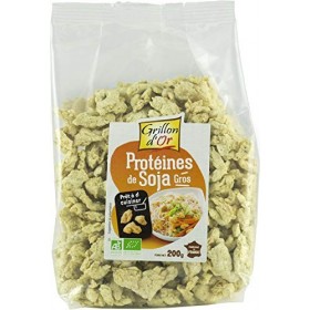 Grillon dOr - Protéines de Soja Gros bio - 200 g Protéines de plantes