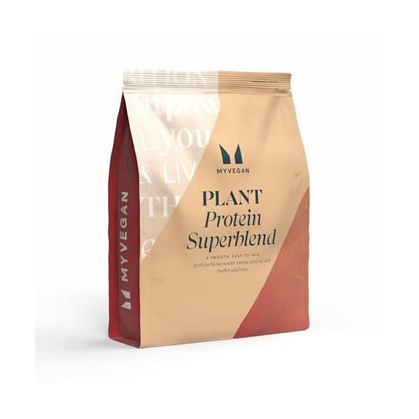 Myvegan Plantes Protein Superblend Lot de 20 servings pour plantes Café glacé