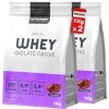 NITROPERF Whey Isolate Native 2 x 1kg,1 Acheté - 1 Gratuit Stock Limité goût Chocolat - 25g de Protéines par Portion, Riche e