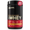 Optimum Nutrition Gold Standard 100% Whey, Protéine en Poudre, Goût Double Chocolat Riche, 620g, 20 Doses