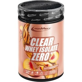 IronMaxx Clear Whey Isolate Zero - Pêche Ice Tea 400g | Whey Protein Isolate | Proteine Whey Sans Sucre | Clear Whey Boisson ...
