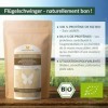 1 kg de protéine de riz BIO avec 84,4% de protéines, sans additifs, naturellement végan, sans soja 1000g 