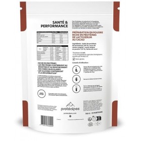 PROTÉALPES Whey Protéine Isolat sans édulcorants I Microfiltration à Froid I Made in France I Riche en BCAA I Haute Digestibi...