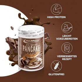 IronMaxx – Pancake Protéiné en Poudre – Pépites de chocolat 450 g – Pancake protéine pour petit-déjeuner & fitness Protéines ...