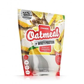 Prozis Oatmeal + Whey - Avoine et whey 1000 g Tarte au citron