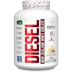 DIESEL Isolat de Protéine de Lactosérum de Nouvelle-Zélande Nourri à lHerbe/Stevia Sucré/Aromatisé Naturellement à la Vanill