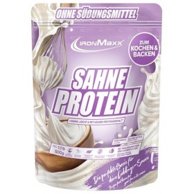 IronMaxx Crème Protein - Sachet de 500g - Ingrédient de cuisine et de pâtisserie riche en protéines avec protéines de lactosé...