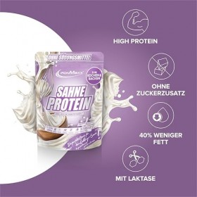 IronMaxx Crème Protein - Sachet de 500g - Ingrédient de cuisine et de pâtisserie riche en protéines avec protéines de lactosé...