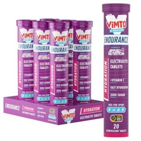 Applied Nutrition Endurance Hydration Electrolyte Effervescent Tablets, Vimto - 6 x 20 tabs
