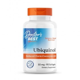 Doctors Best 50 mg Ubiquinol avec Kaneka 90 Gélules
