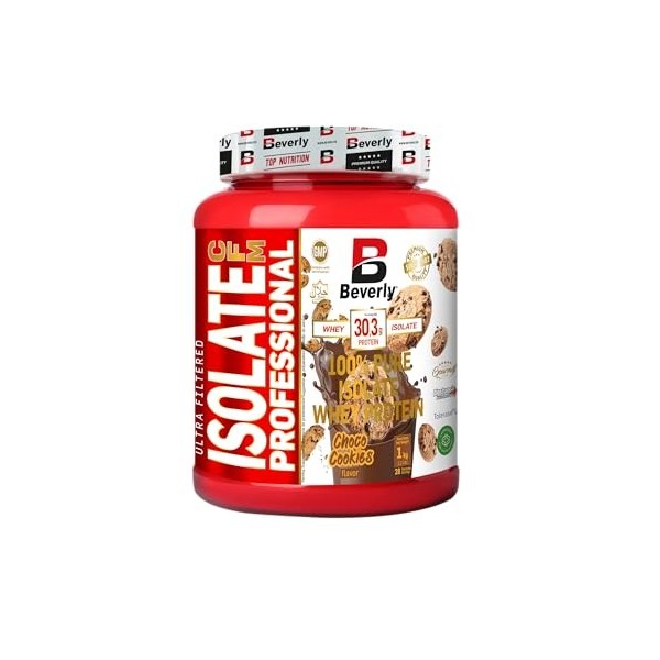 Beverly Isolate CFM - Isolat de protéines de lactosérum Lacprodan - 2 kg - 30 g de protéines par portion - 58 portions - Toni...