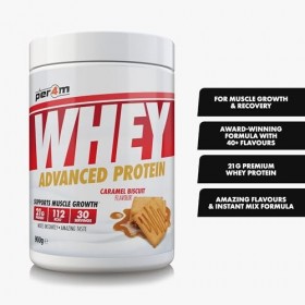 Per4m Whey Protéine Biscuit Caramel 900g – Protéine whey biscuit caramel pour la récupération musculaire