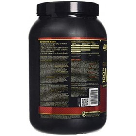 Optimum Nutrition 100% Whey Gold Standard, 2 LB Dose French Vanilla Creme Protéines whey