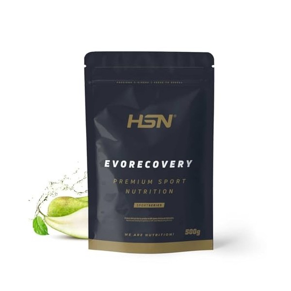 HSN Evorecovery Récupérateur | Neutre 500 g | Smoothie post-entraînement avec protéines hydrolysées Clear acides aminés gluci...